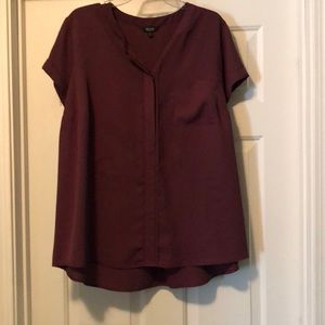 1x Simply Vera Maroon Blouse